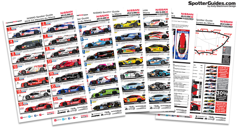 Illustration for article titled Version 2 NISMO Le Mans Spotter Guide now live